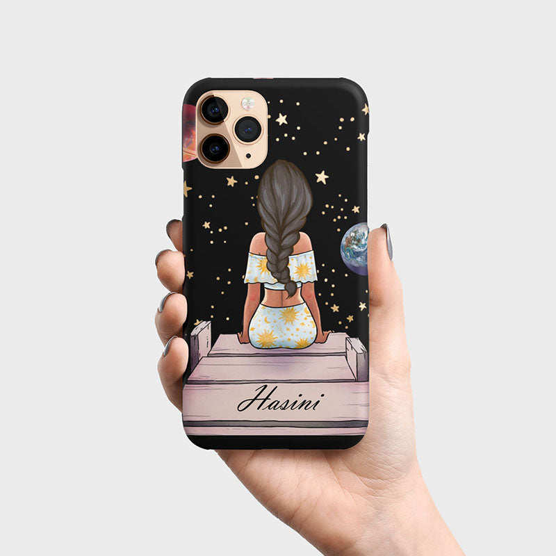 Universe Stellar Girl Galaxy