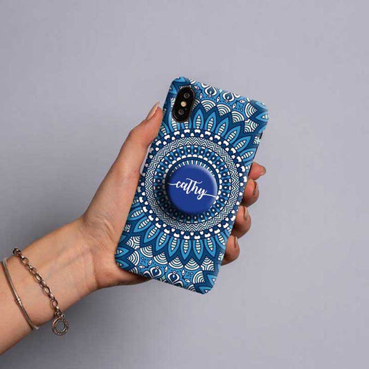 Gripper Case With Blue Mandala