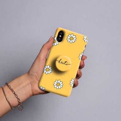 Gripper Case With Yellow Flower