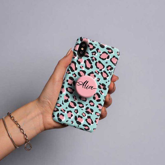 Gripper Case With Leopard Print