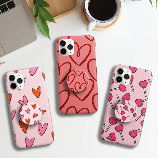 Hearts Gripper Mobile cover