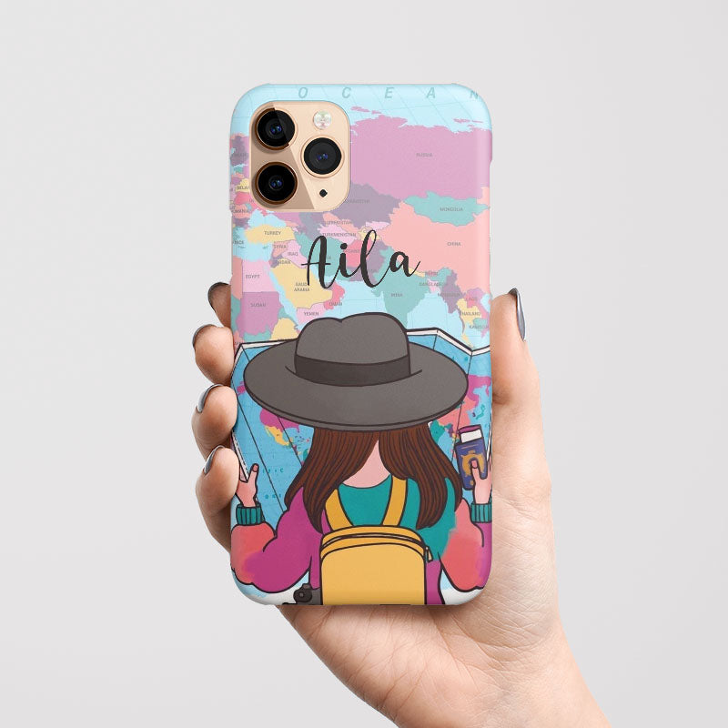 Travel Far Enough to Meet Yourself Name Case