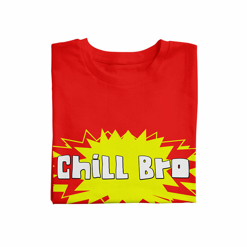 Chill bro Red Unisex T-Shirt