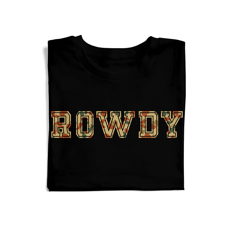 Rowdy Camouflage 2 Unisex T-Shirt