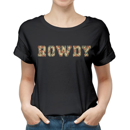 Rowdy Camouflage 2 Unisex T-Shirt