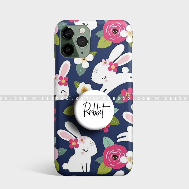 Dark blue rabbit gripper case