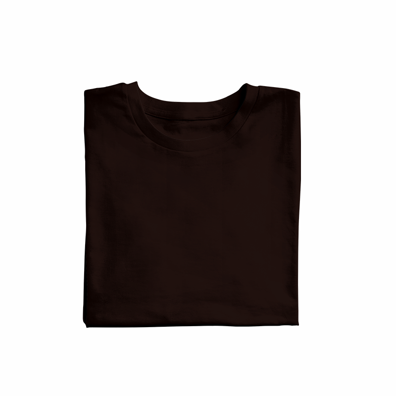 Coffee brown solid Unisex T-Shirt