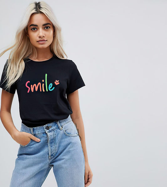 Smile Printed T-Shirt