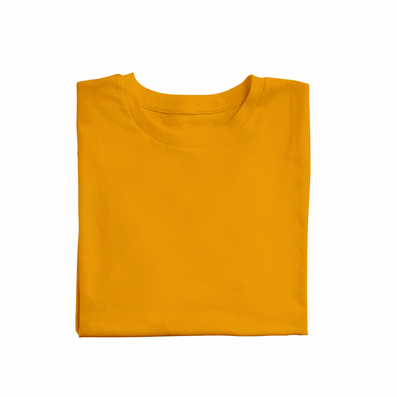 Golden yellow solid Unisex T-Shirt