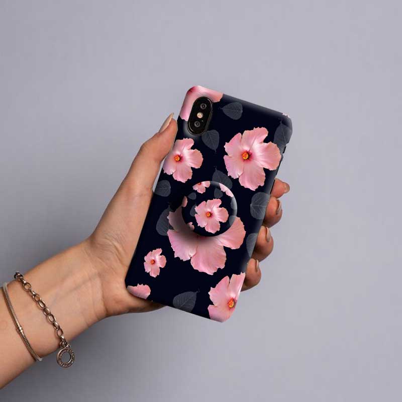 Gripper Case With Rose flowers