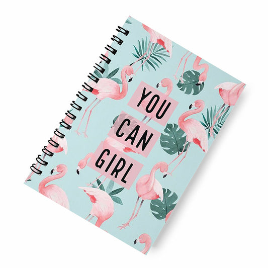 You can girl A5 Spiral Notebook