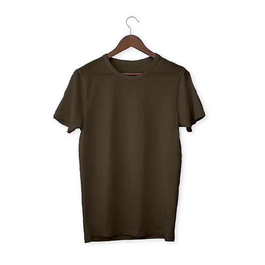 Olive green solid Unisex T-Shirt