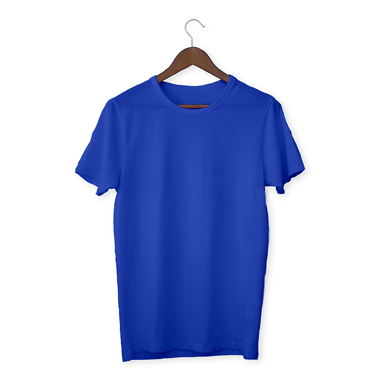 Royal blue solid Unisex T-Shirt