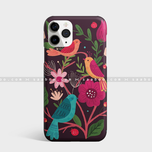 Birds And Floral Case