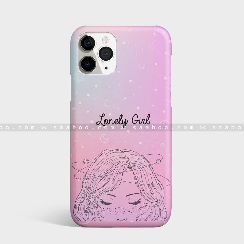 Lonely Girl Case With Name
