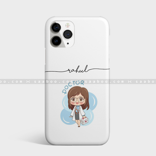 Doctor Girl Case With Name