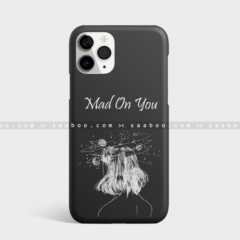 Mad On You Girl Case With Name