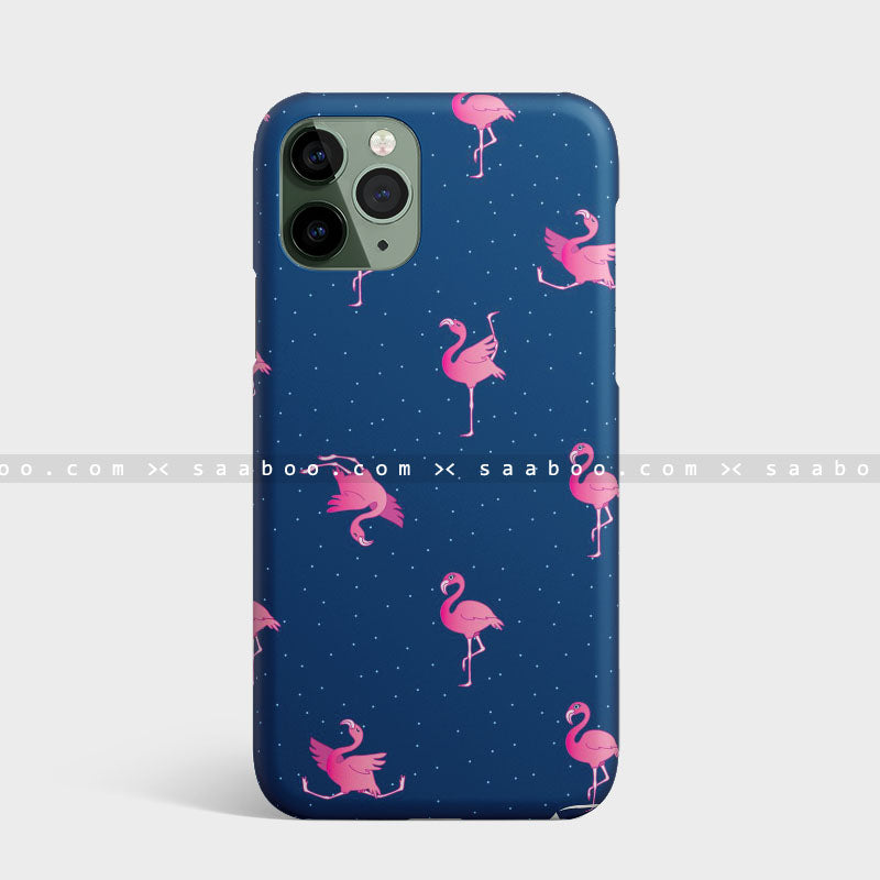Blue Flamingo Case