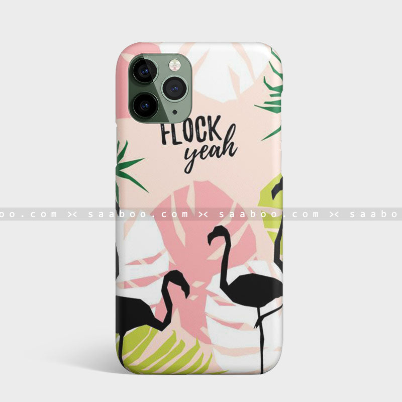 Flock Yeah Flamingo Case
