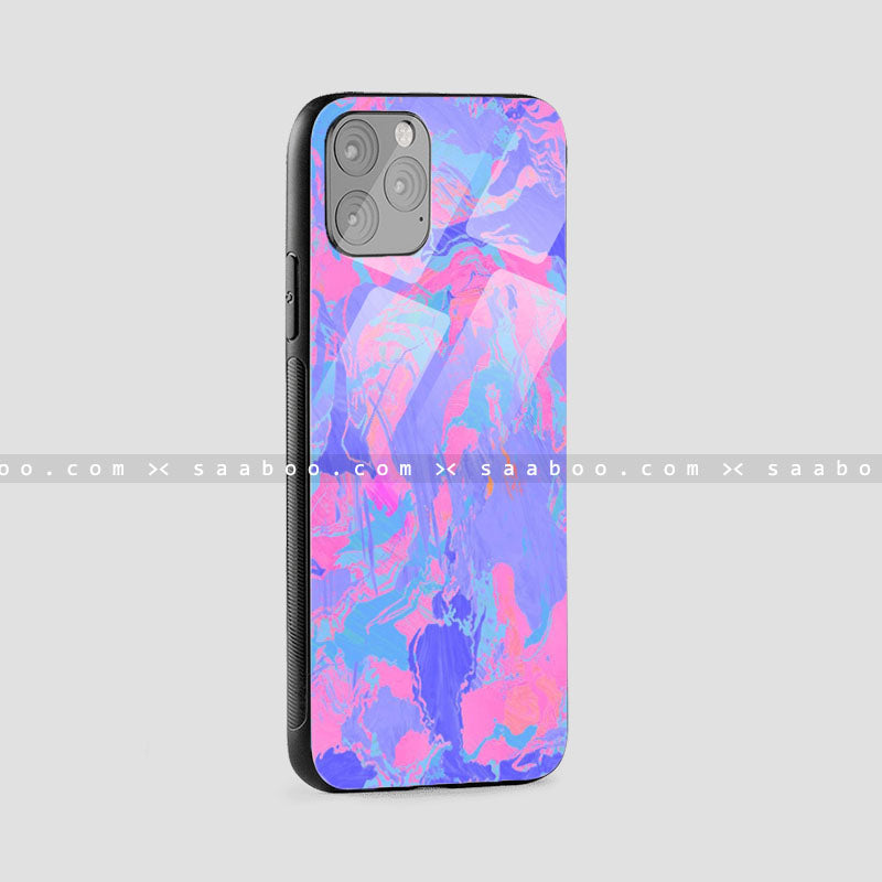 Glass Case With Skype Design
