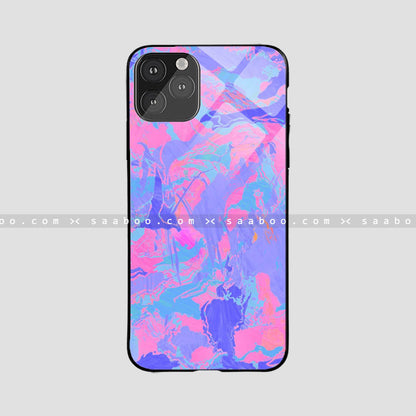 Glass Case With Skype Design