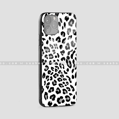 Glass Case With Zebra Design