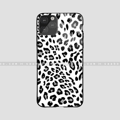 Glass Case With Zebra Design