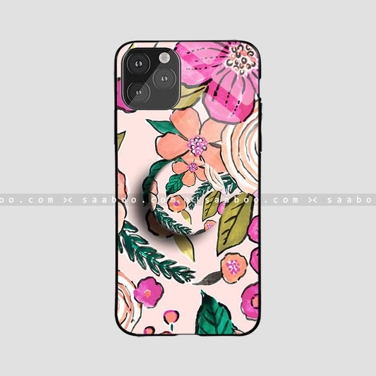 Glass Case With Animation Flower