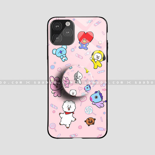 Glass Case With BTS Design