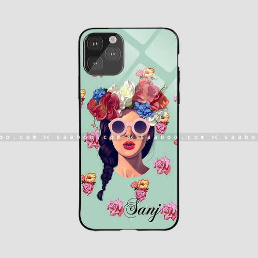 Glossy Protective Case With Beauty Name
