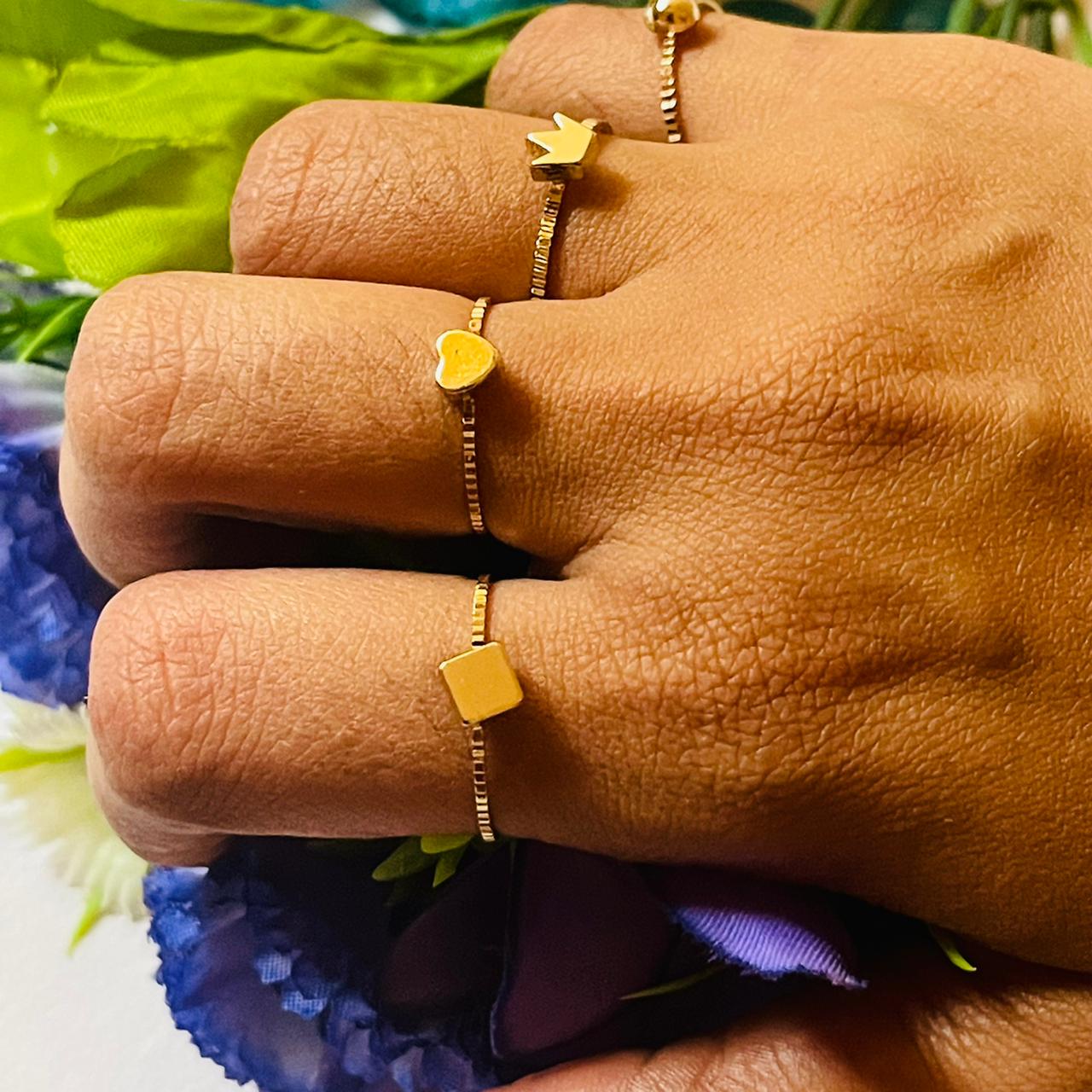Gold Plated Rings