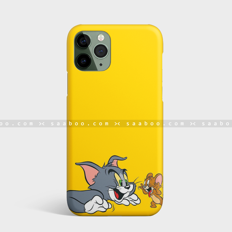 Yellow Tom & Jerry  Case