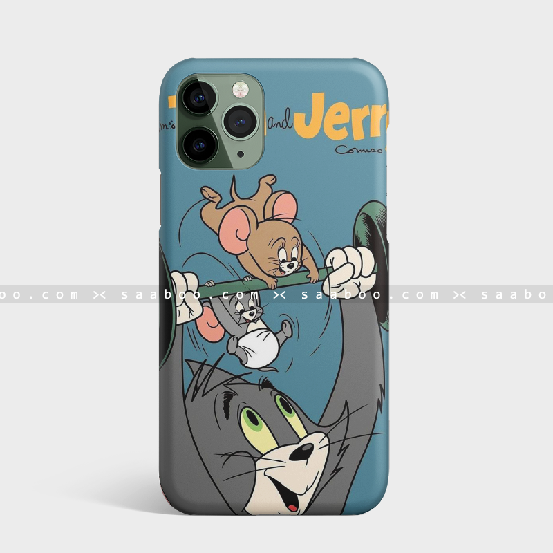 Weight Lifting Tom & Jerry  Case