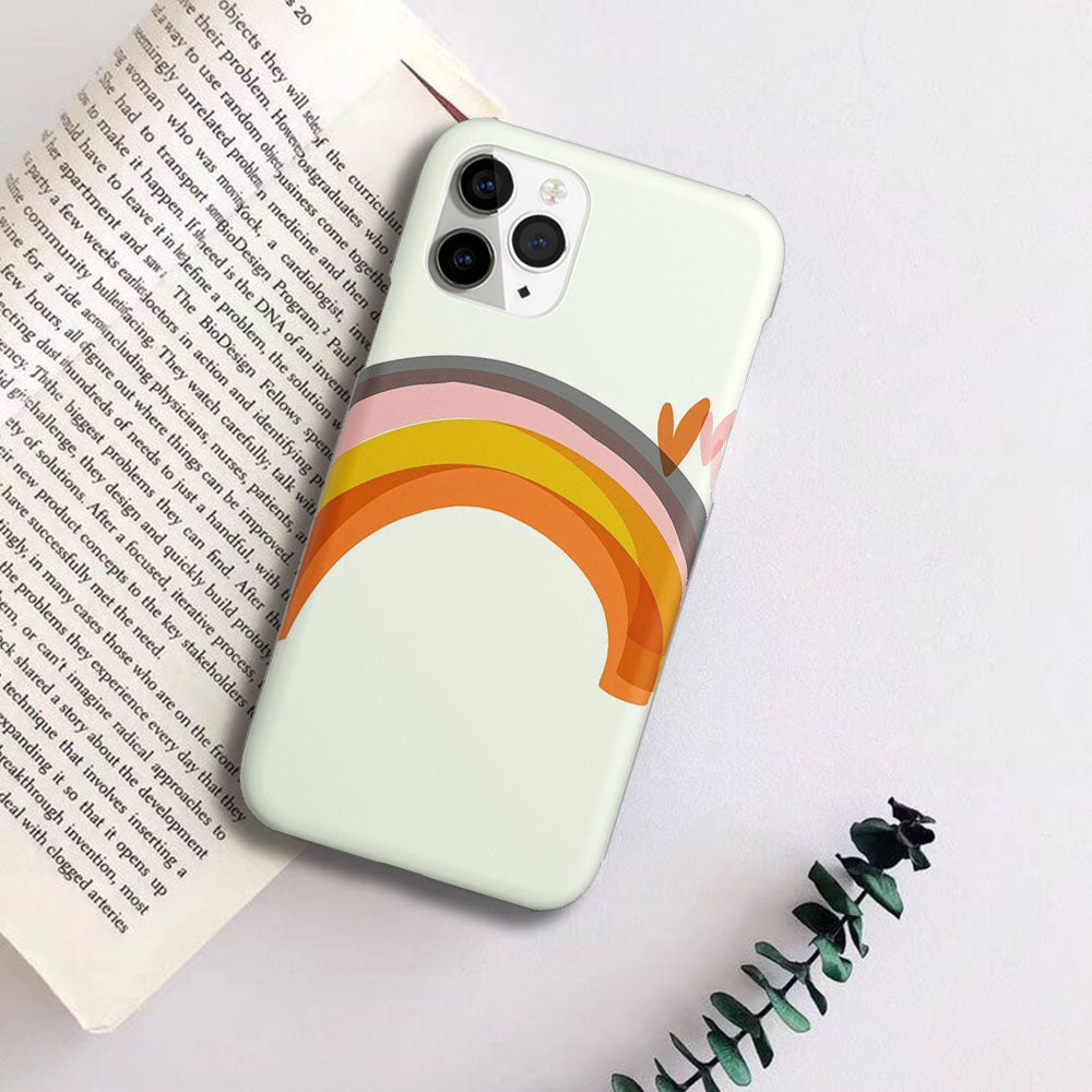 Rainbow Heart Printed Case