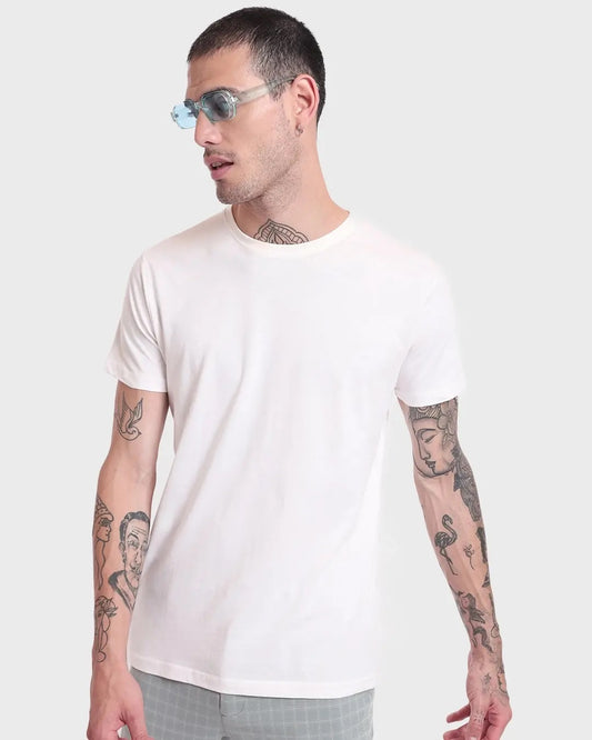 White solid Unisex T-Shirt