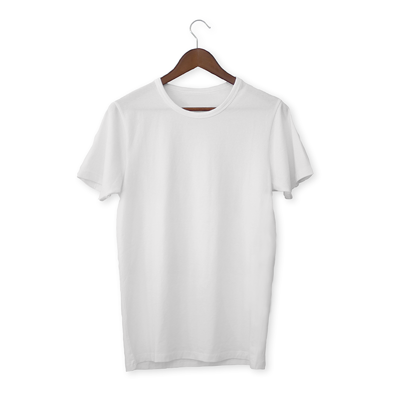 White solid Unisex T-Shirt